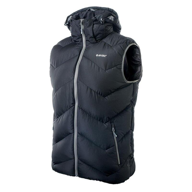 Gilet Drumeții În Natură Hi-Tec Charmo Matlasată Bărbați