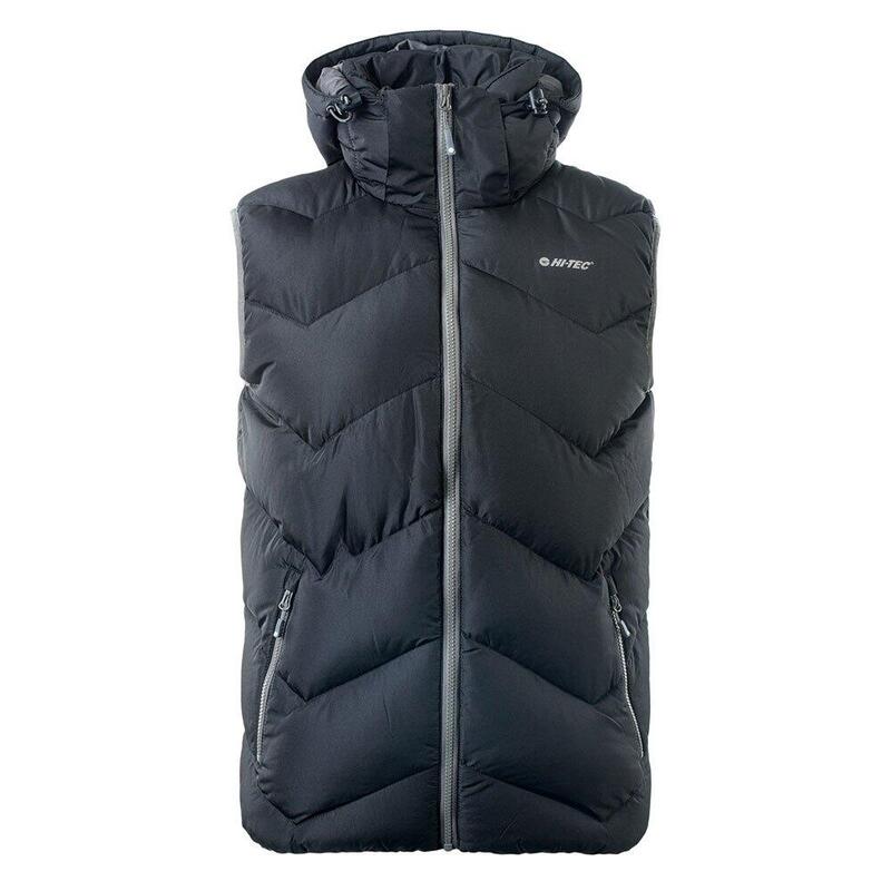 Gilet Trapuntato Uomo Hi-Tec Charmo Antracite Grigio Scuro