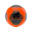 Carlos Logo Voetbal (Rood Oranje/Zwart)
