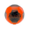 Ballon de foot CARLOS (Rouge orange / Noir)