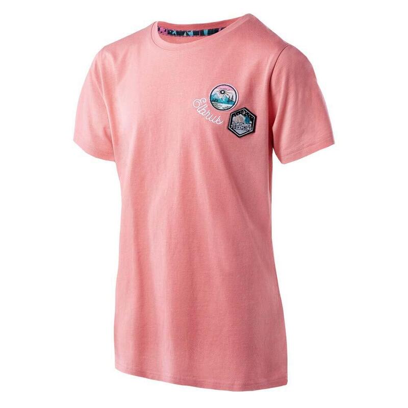 Tshirt UKAJA Fille (Flamant rose)