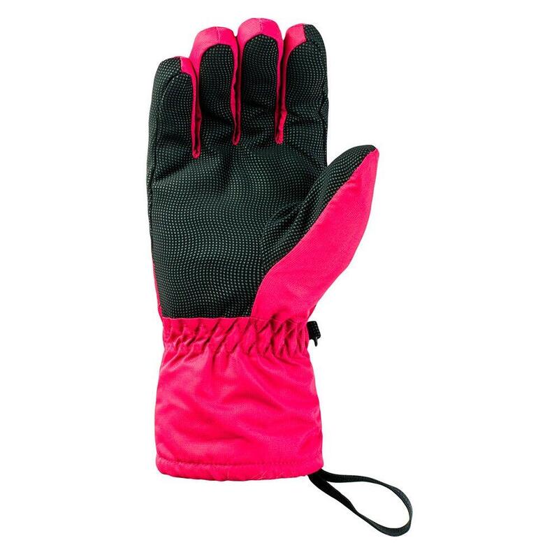 Dames Galena Contrast Skihandschoenen (Sangria Roze/Zwart)