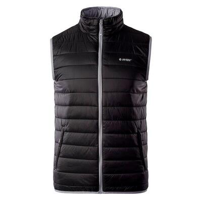 Heren solner gewatteerd gilet (antraciet/decemberhemel)