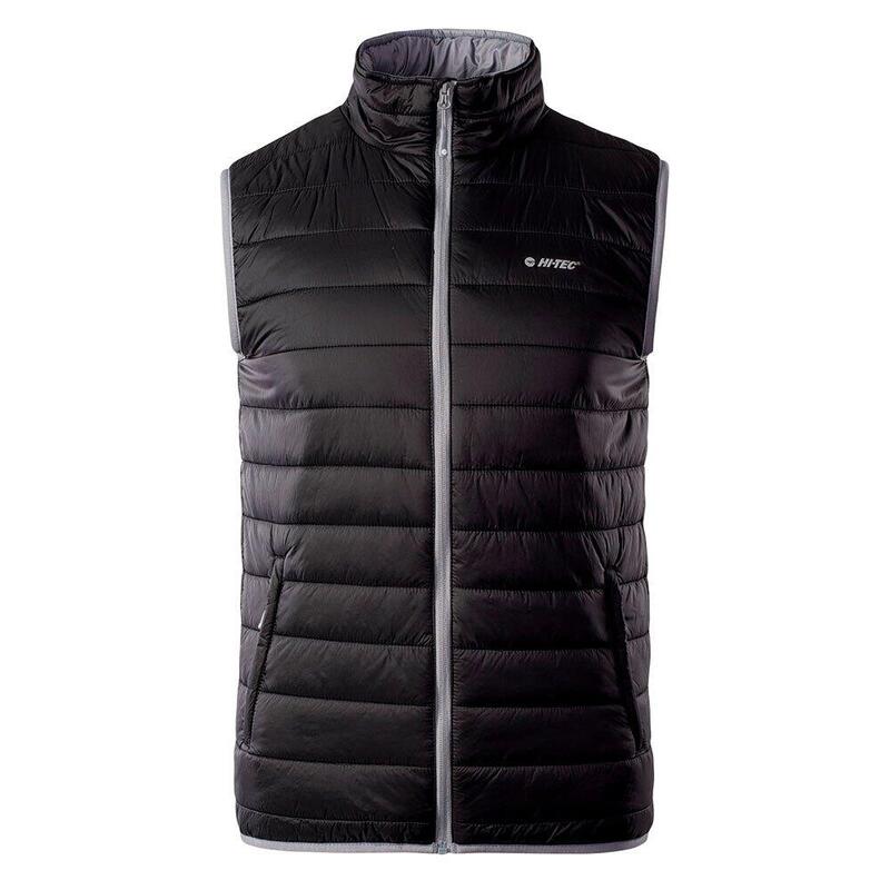 Gilet Drumeții În Natură Hi-Tec Solner Matlasată Bărbați