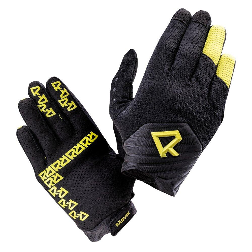 RADVIK Uomo Logo Guanti Da Equitazione 60% Nylon 30% Poliuretano 10% Elastane Radvik