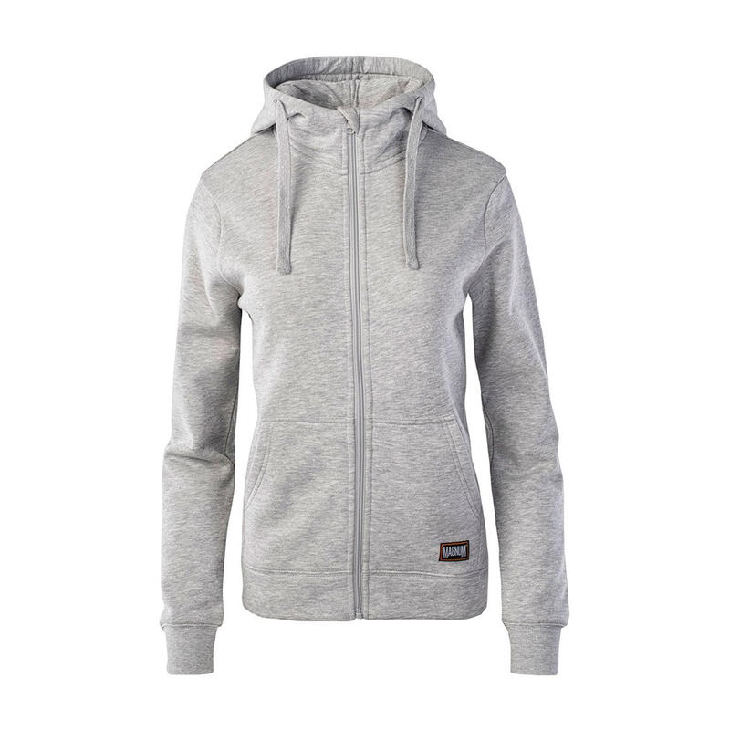 Dames Lepus Full Zip Hoodie (Lichtgrijs Melange)