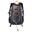 Mochila unissexo adulto Pek Contrast 18L Irongado/Preto/Bico de papagaio