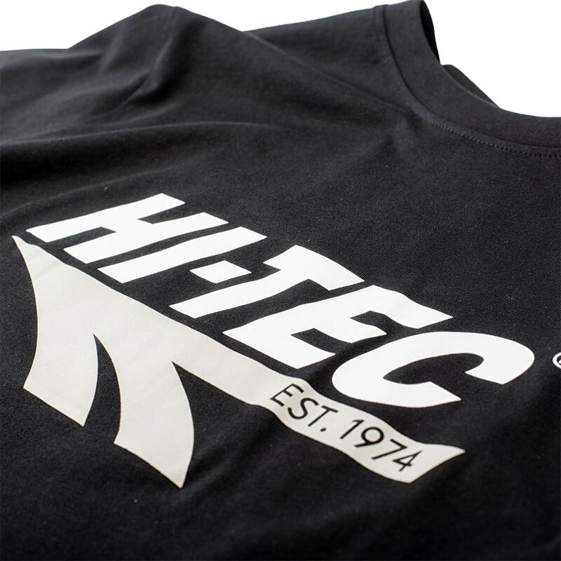 Heren Retro Tshirt (Zwart)