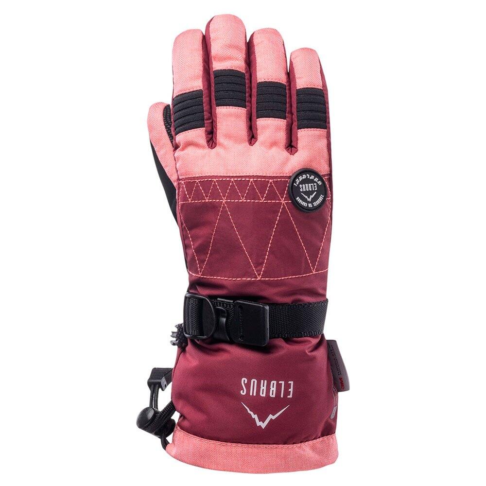 ELBRUS Womens/Ladies Shila Ski Gloves (Flamingo Pink/Wild Ginger)