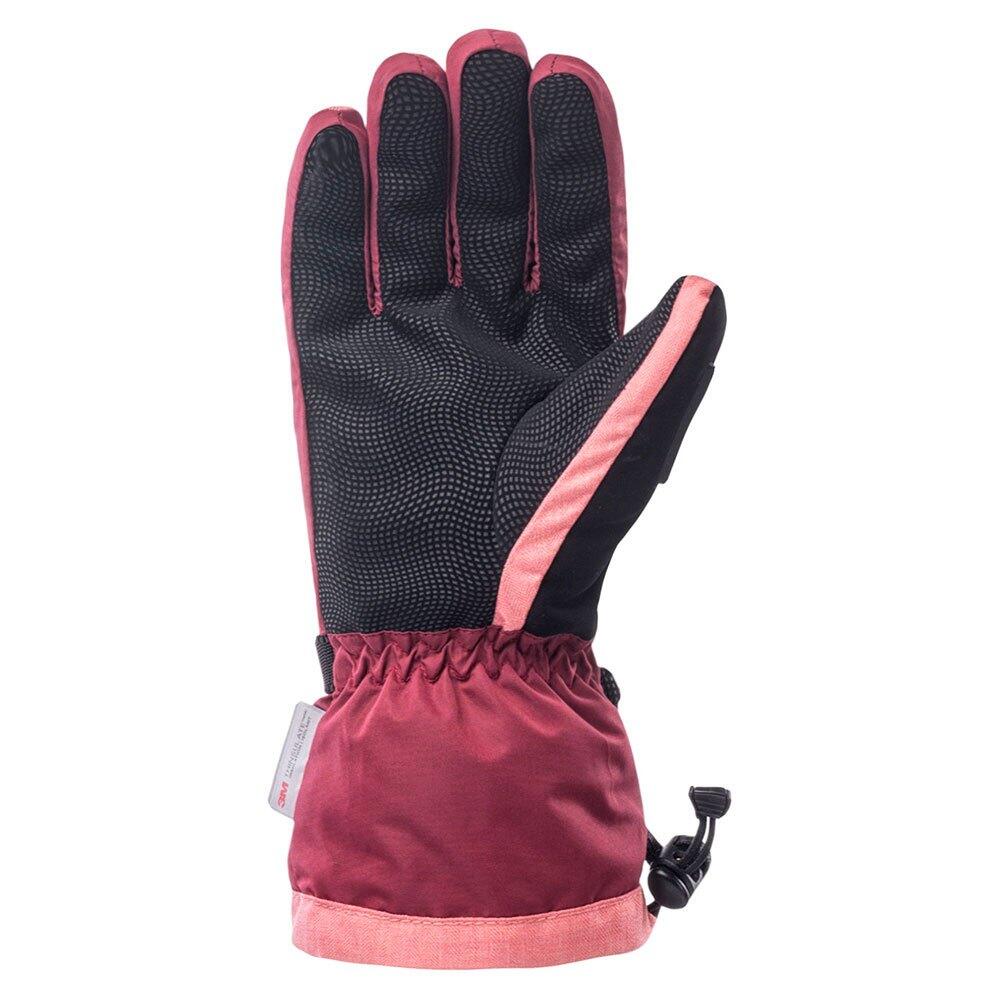 Womens/Ladies Shila Ski Gloves (Flamingo Pink/Wild Ginger) 2/3