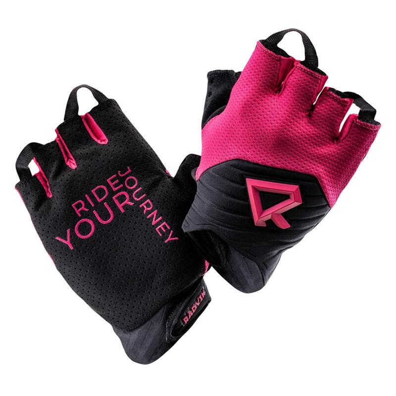 Dames Cutort Vingerloze Handschoenen (Azalea/Bos)