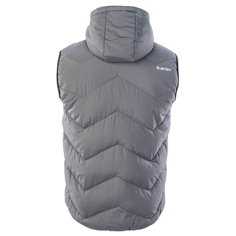 Gilet Trapuntato Uomo Hi-Tec Charmo Perla Fumé Nero