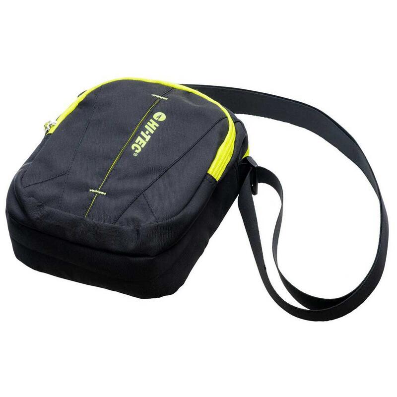 Sac À Bandoulière SAQUET Adulte (Noir / Vert Néon)