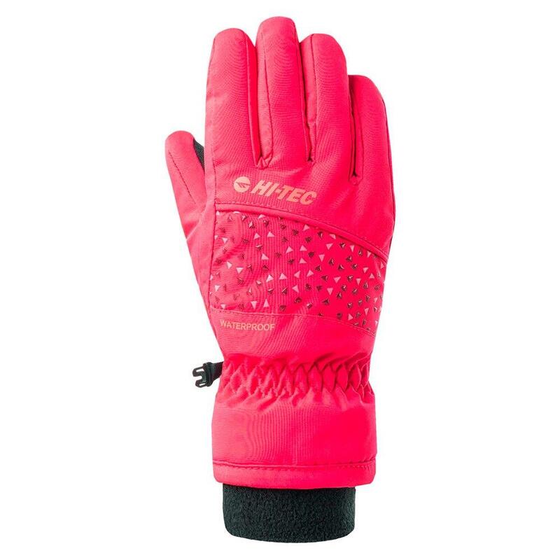 Gants de ski FLAM Enfant (Rose rouge / Rouge betterave)