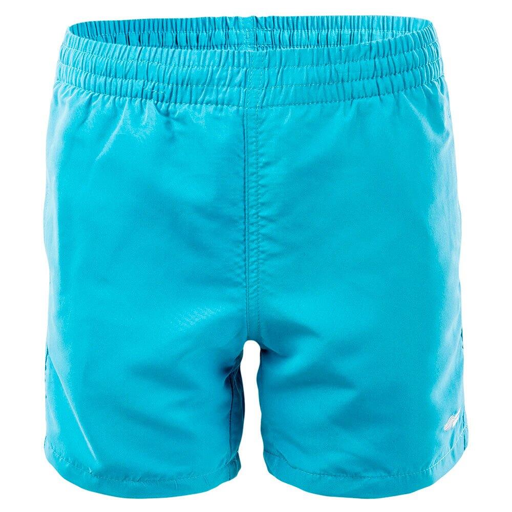 Aquawave - Short De Bain Apeli Enfant (océan Hawaïen) - Bas De Maillot De Bain - Bleu - 8 À 10 Ans - Decathlon