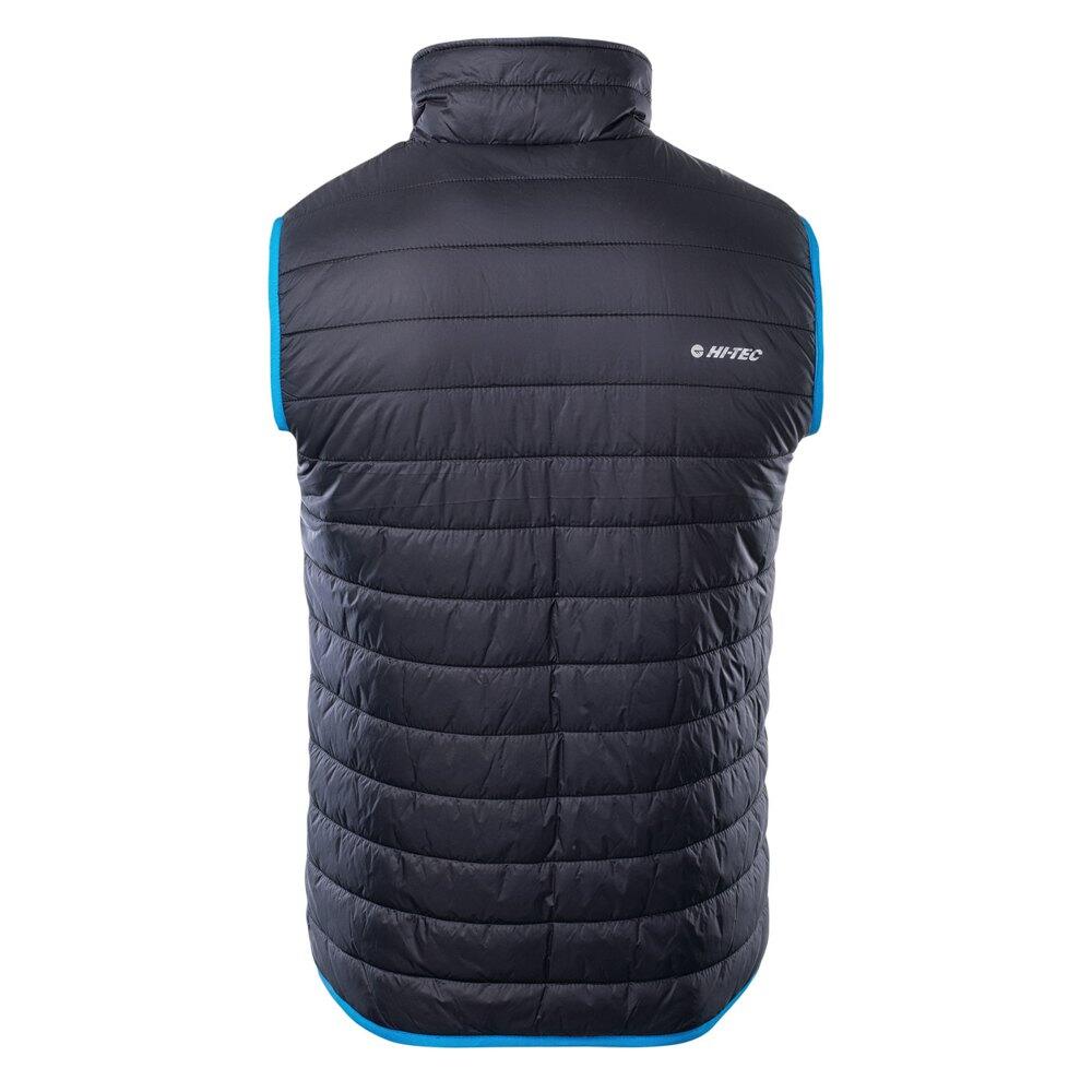 Heren Solner Gewatteerd Gilet (Zwart/Diva Blauw) 2/3