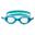 Havasu haaienzwembril voor kinderen/kinderen (Blauw)