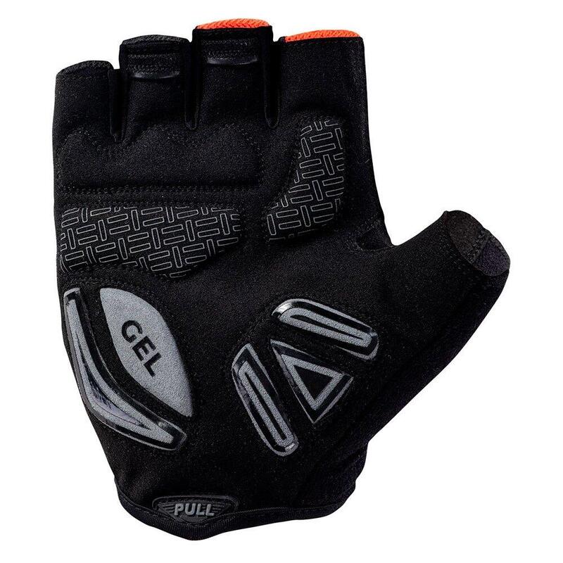 Guantes sin Dedos Fers para Adultos Unisex Mandarina Tango, Negro, Fantasma