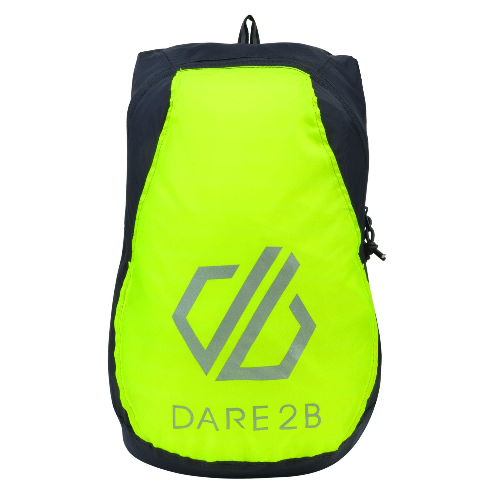 SILICONE backpack (Dark gray/fluorescent yellow)