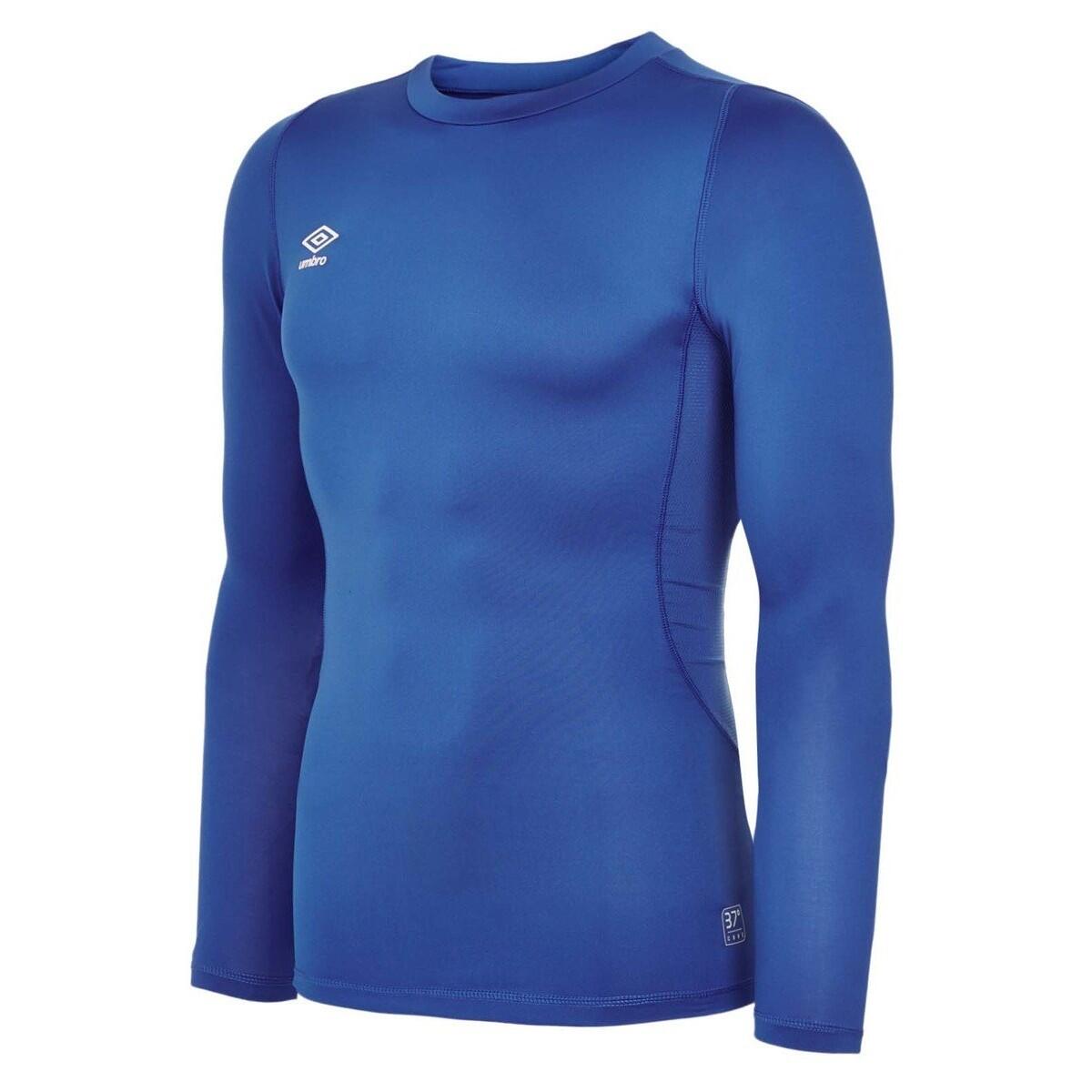 UMBRO Childrens/Kids Core LongSleeved Base Layer Top (Royal Blue)