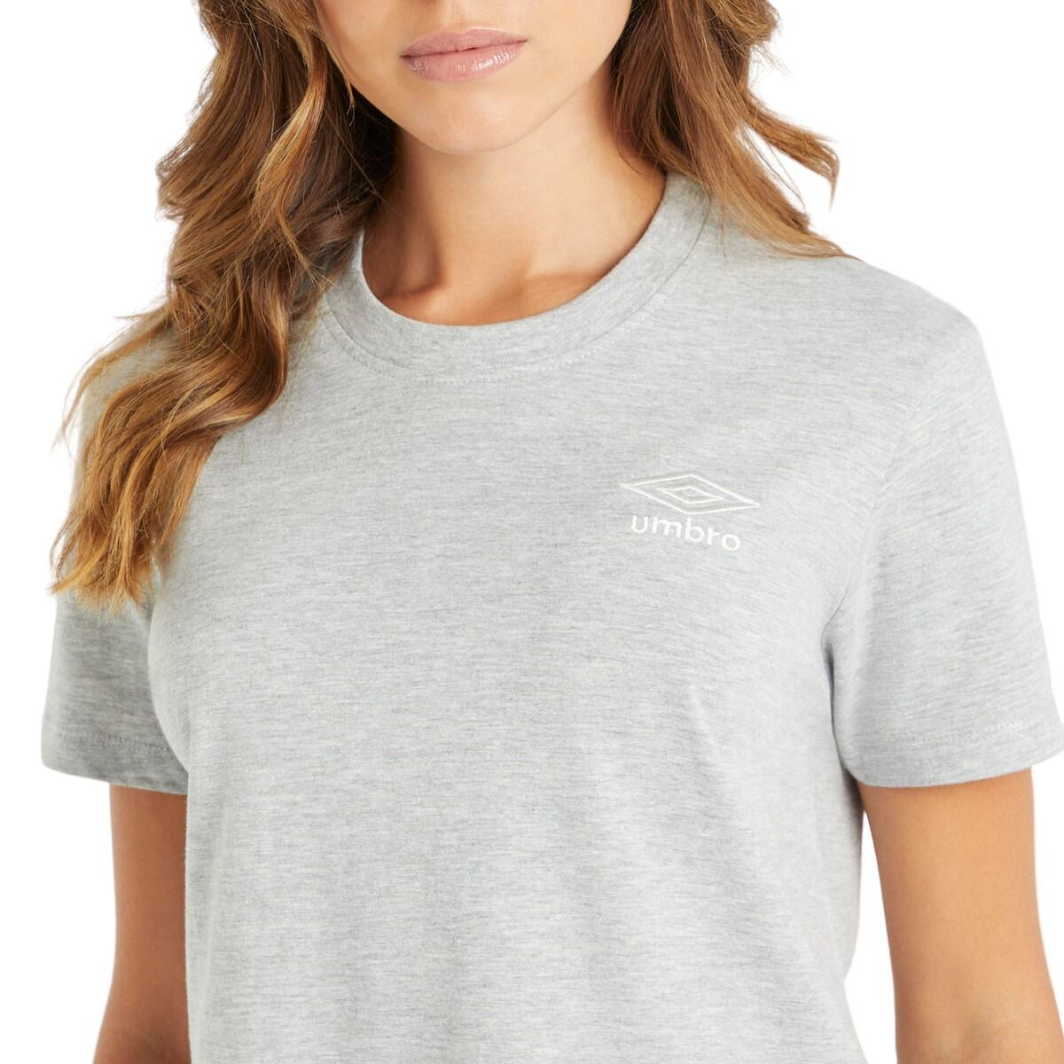 Womens/Ladies Core Classic TShirt (Grey Marl) 3/4