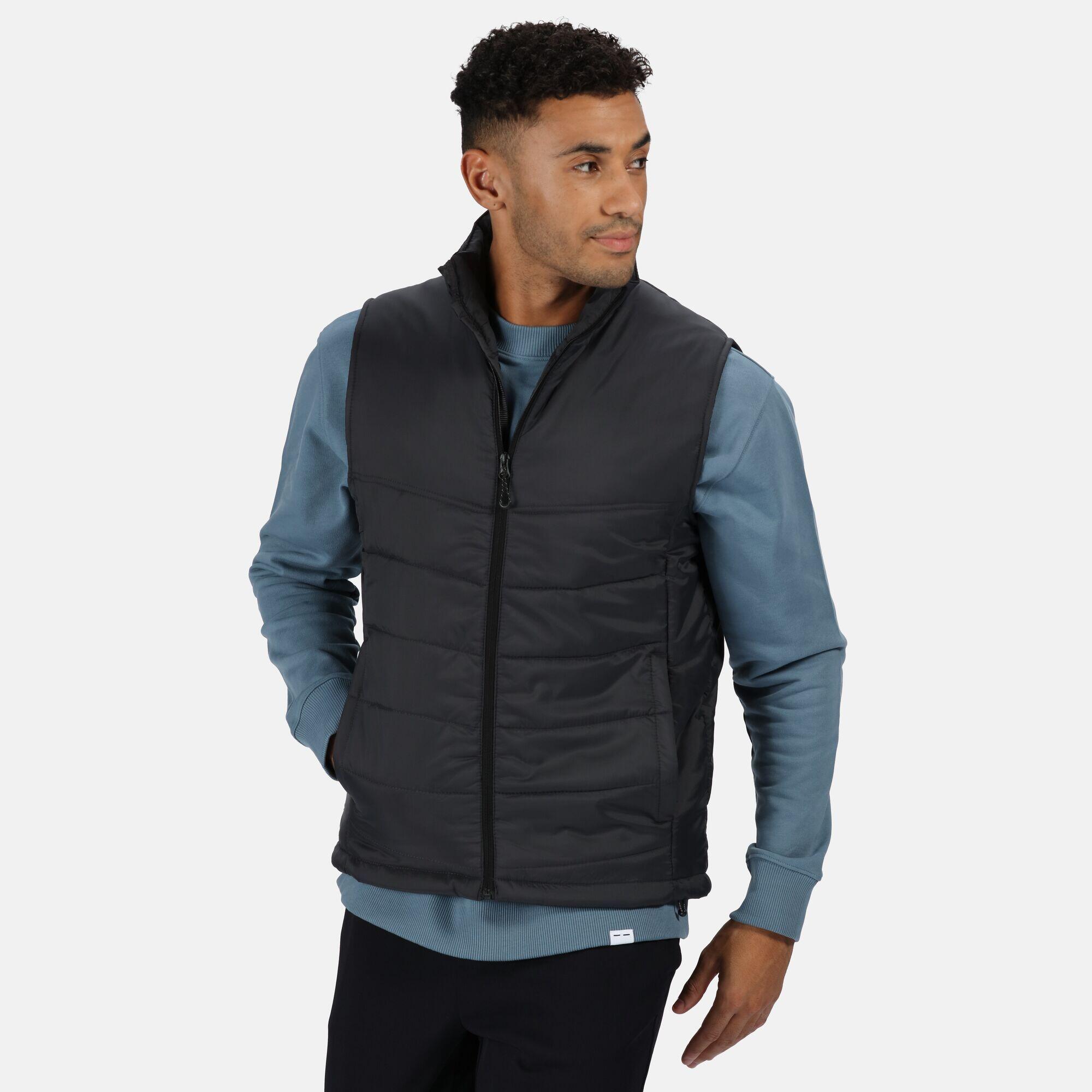 Mens Stage II Insulated Bodywarmer (Seal Grey) 3/5