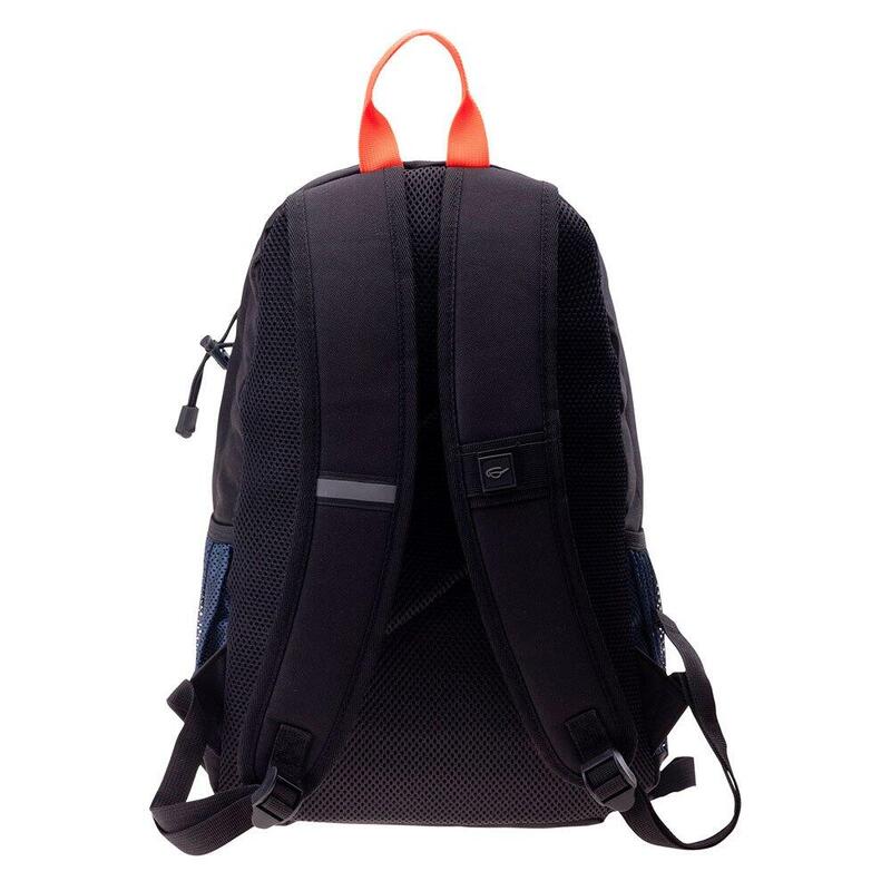 Mochila unissexo adulto Pek Contrast 18L Azul / Azul Marinho / Laranja