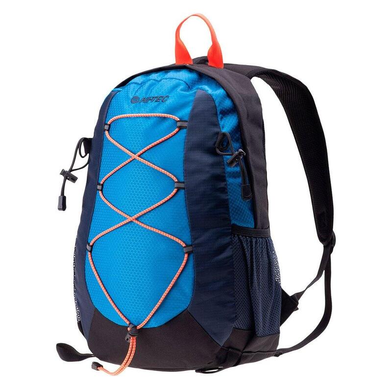 Rugzak Pek Contrast 18L voor volwassenen (Blauw/Navy/Oranje)