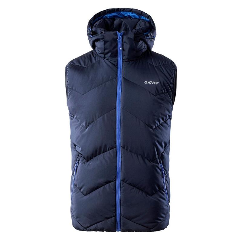 Gilet Drumeții În Natură Hi-Tec Charmo Matlasată Bărbați