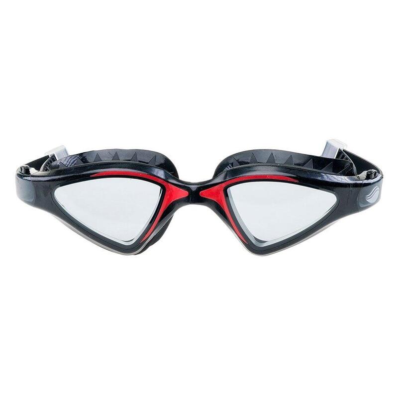 Viper zwembril voor volwassenen (Rood/zwart)