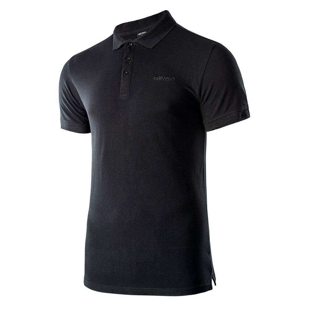 Mens Micko Polo Shirt (Black) 3/4