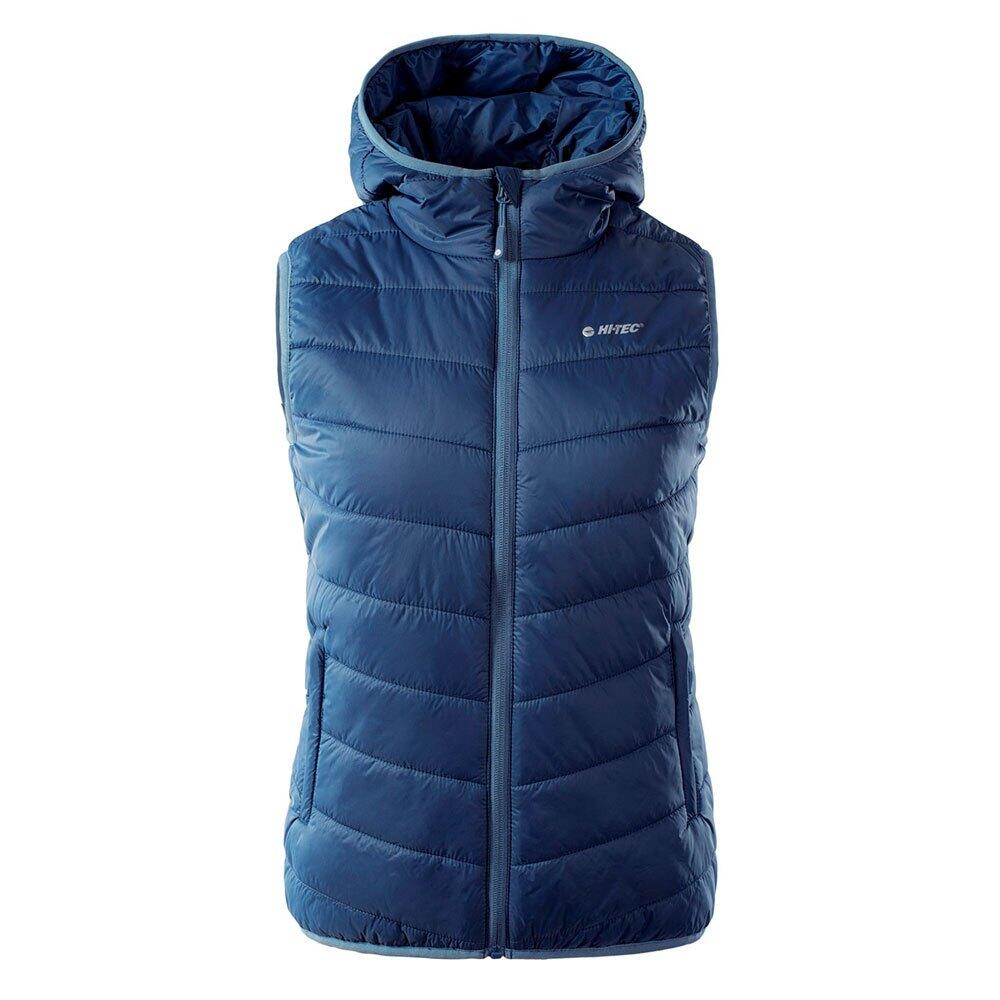 Women's SOLNIS sleeveless jacket (Dark blue / Grey blue)