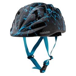 Casque ELMO Enfant (Noir / Bleu atoll)