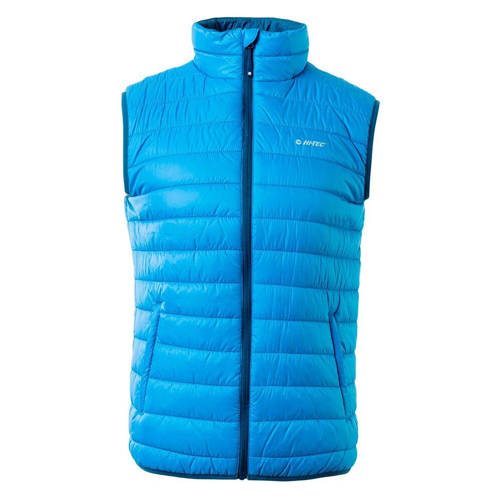 HI-TEC Mens Solner Quilted Gilet (Diva Blue/Poseidon)