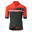 Maglietta Da Ciclista Blocchi Di Colore Uomo Radvik Foxtrot Tango Mandarino