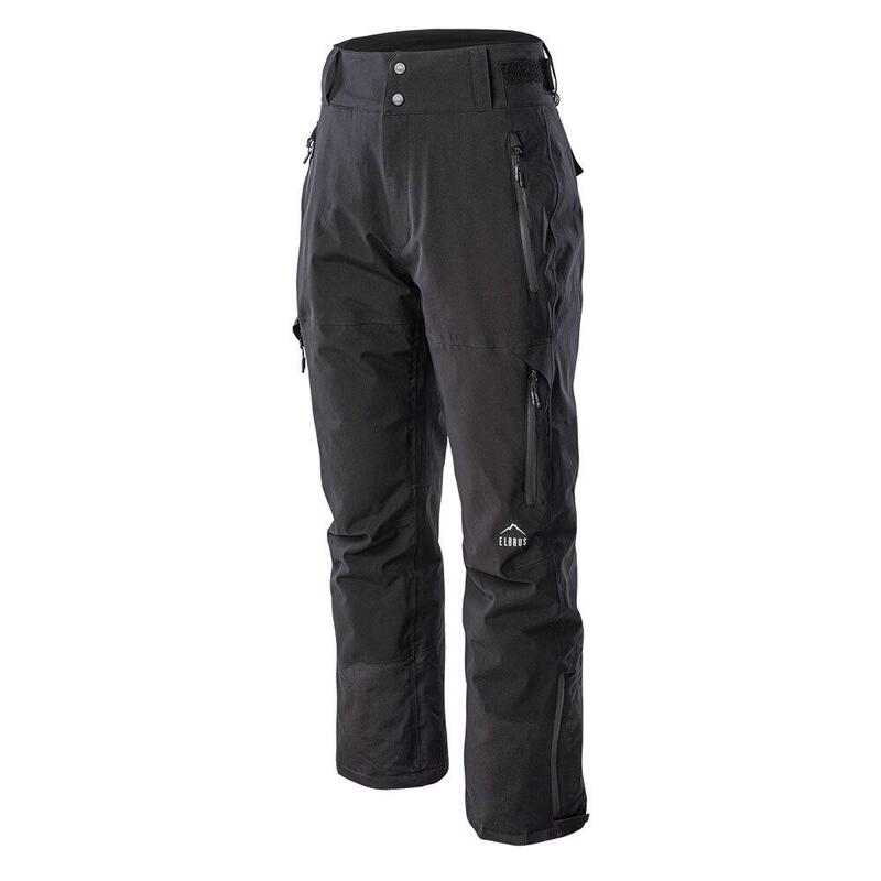 Uomo Pantaloni Da Sci Elbrus Almadi Nero