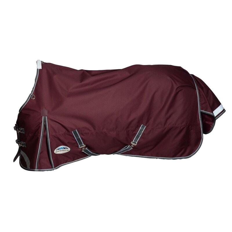 Couverture d'extérieur pour chevaux COMFITEC PLUS DYNAMIC (Bordeaux / Gris /