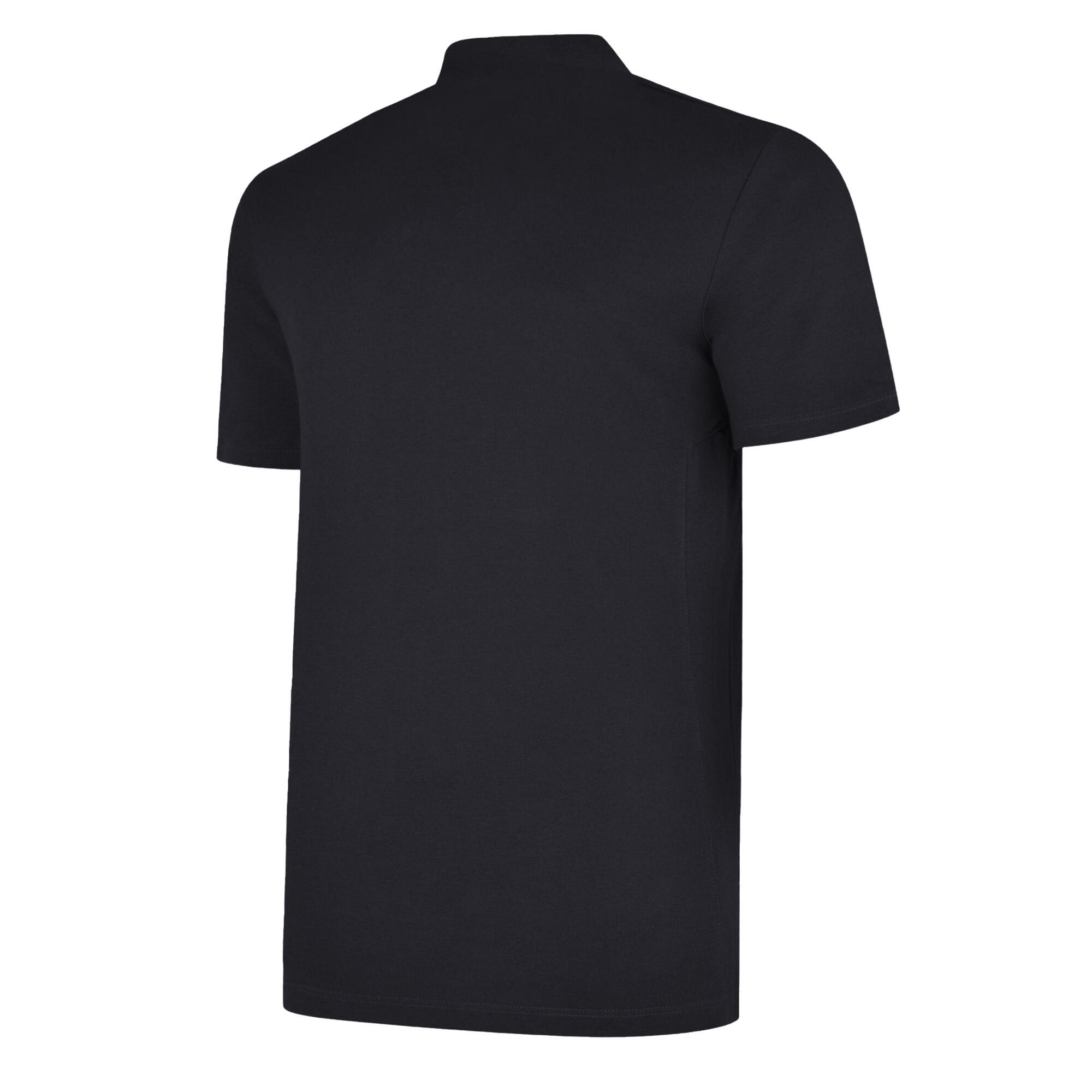 Boys Essential Polo Shirt (Black/White) 2/3