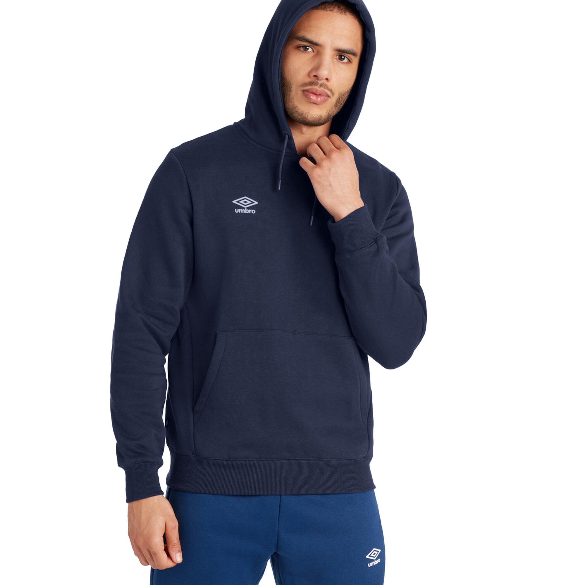 Sweat À Capuche CLUB LEISURE Homme (Bleu Marine / Blanc) 3/4