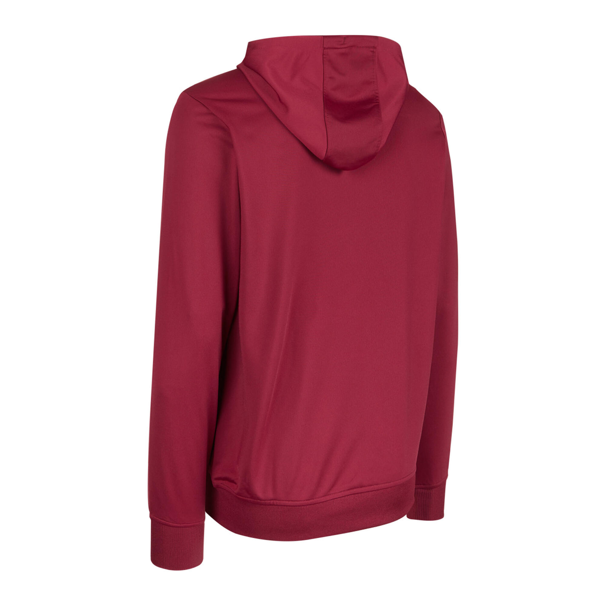 Mens Club Essential Polyester Hoodie (New Claret) 3/3
