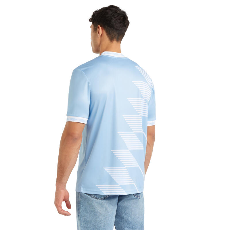 Tshirt LEIGON Homme (Bleu / Blanc)