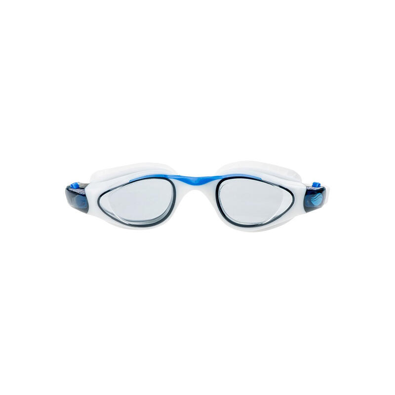 Óculos de natação unissexo adulto Buzzard Branco/azul/fumo