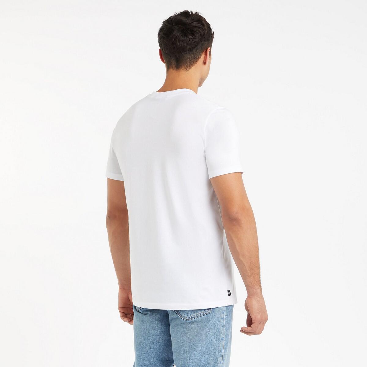 Tshirt LINE OUT Homme (Blanc) 2/4