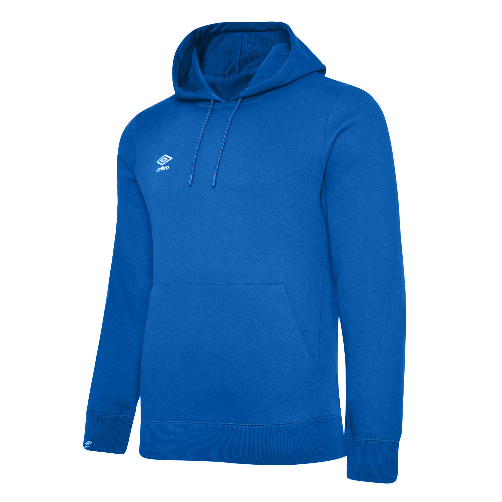 UMBRO Mens Club Leisure Hoodie (Royal Blue/White)