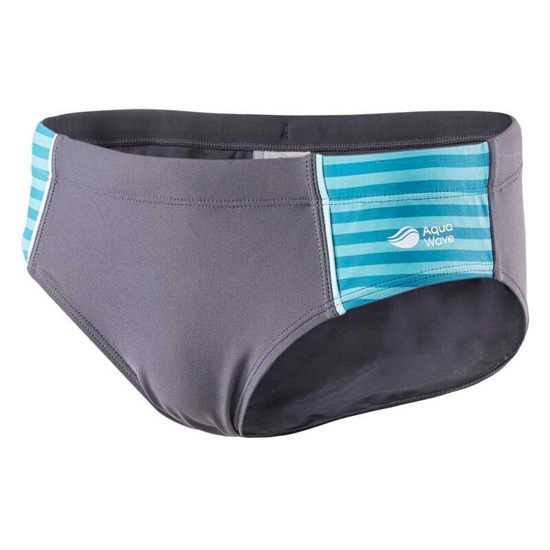 Short de bain IDALIS Garçon (Fer / Turquoise vif)