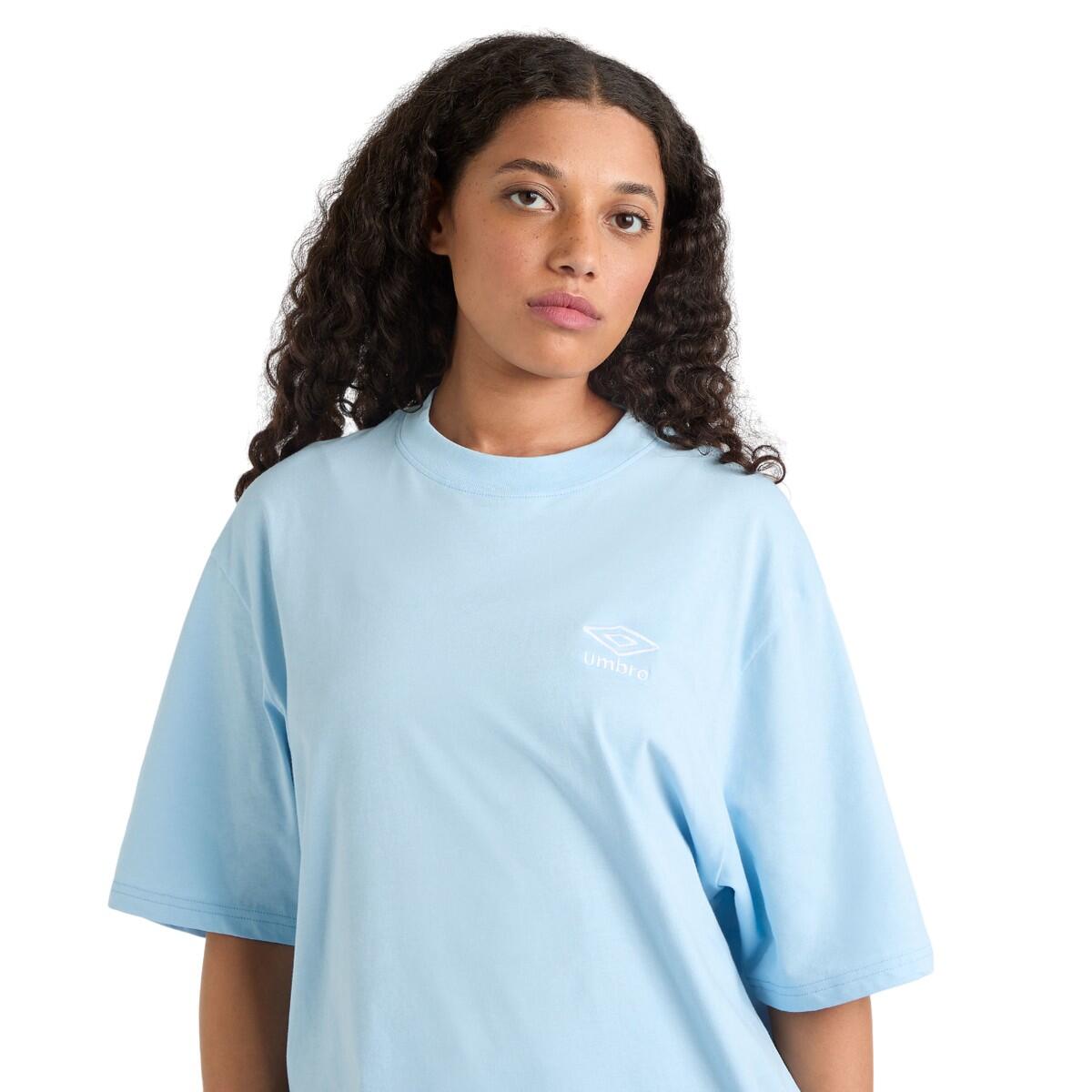 Womens/Ladies Core Oversized TShirt (Angel Falls/White) 4/4