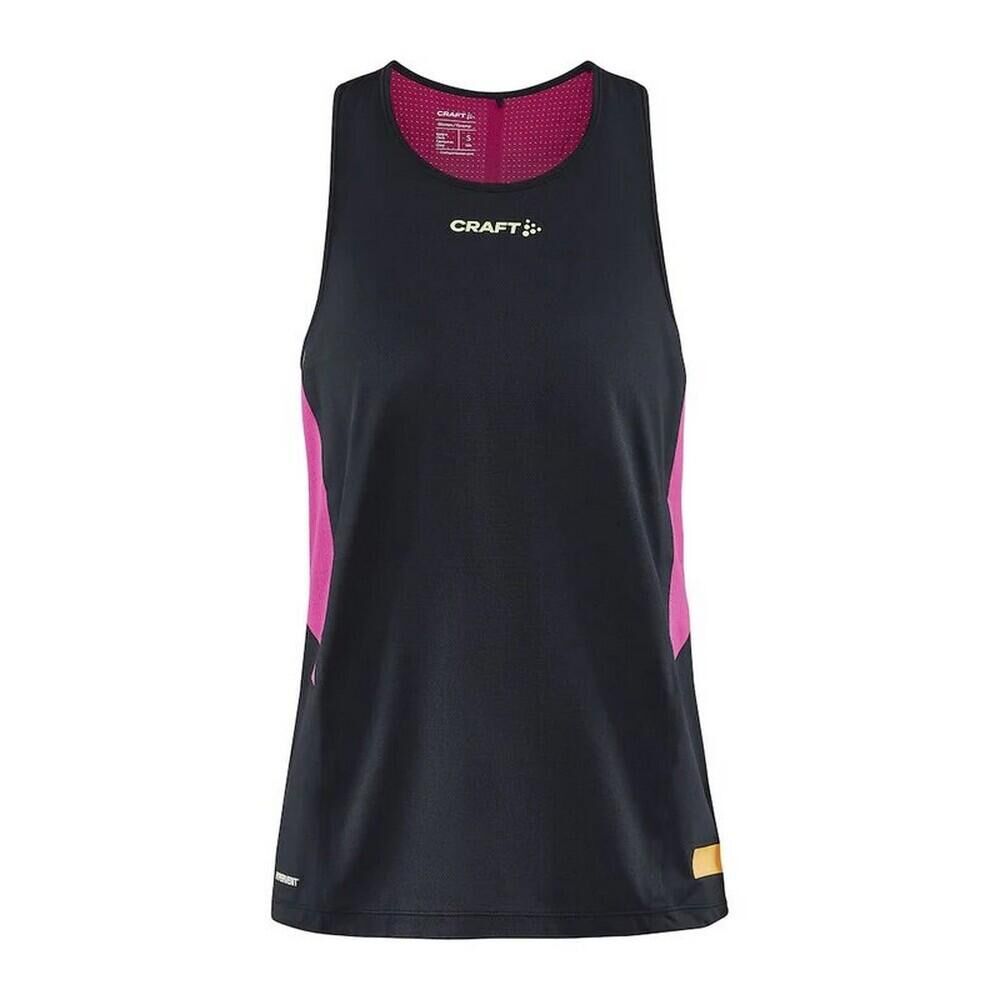 CRAFT Womens/Ladies Pro Hypervent Tank Top (Black/Roxo)