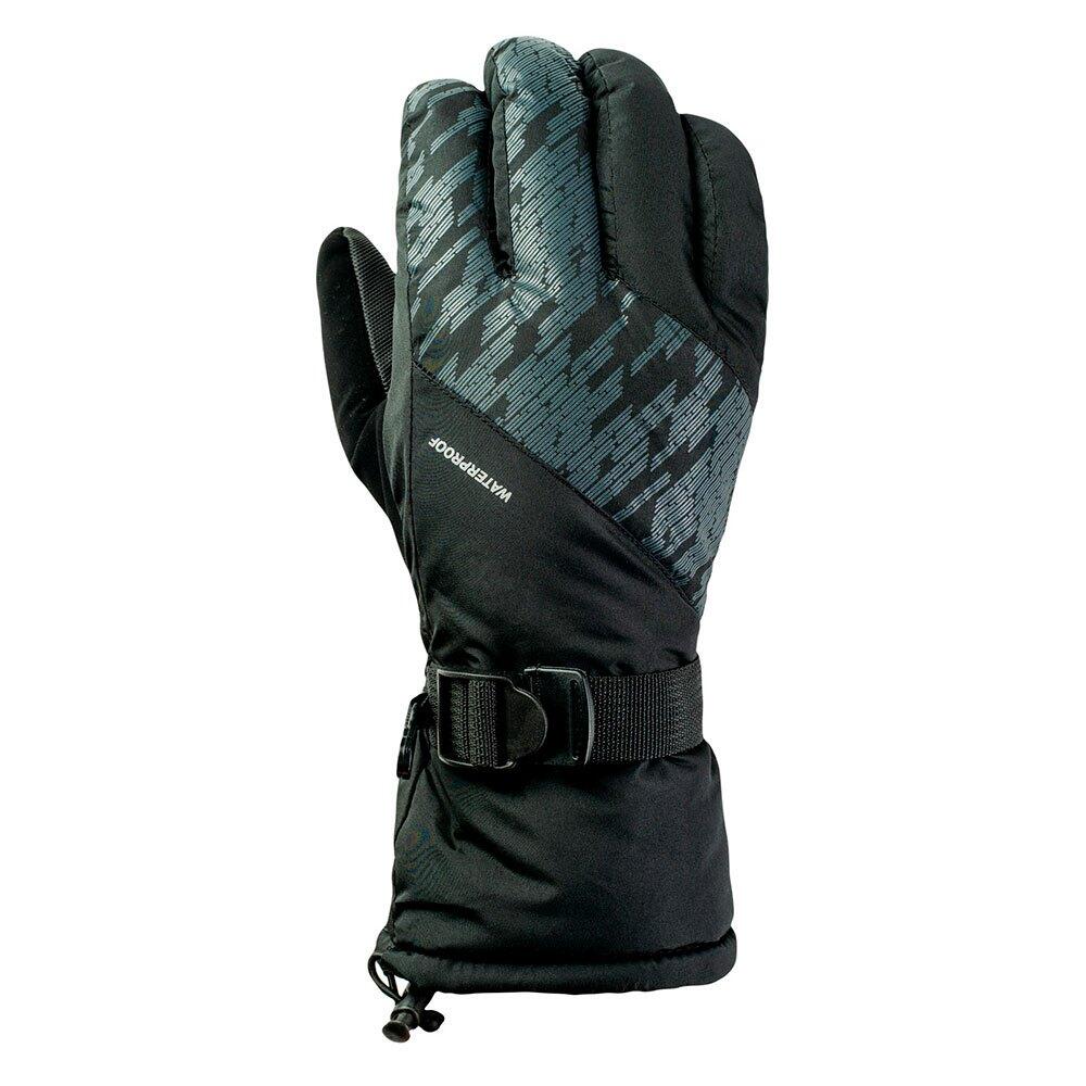 ELIME Men's ski gloves (Black / Grey)