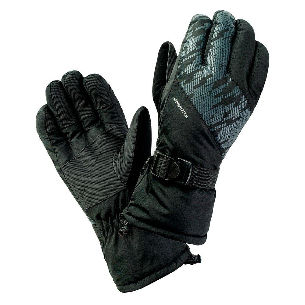 ELIME Men's ski gloves (Black / Grey)