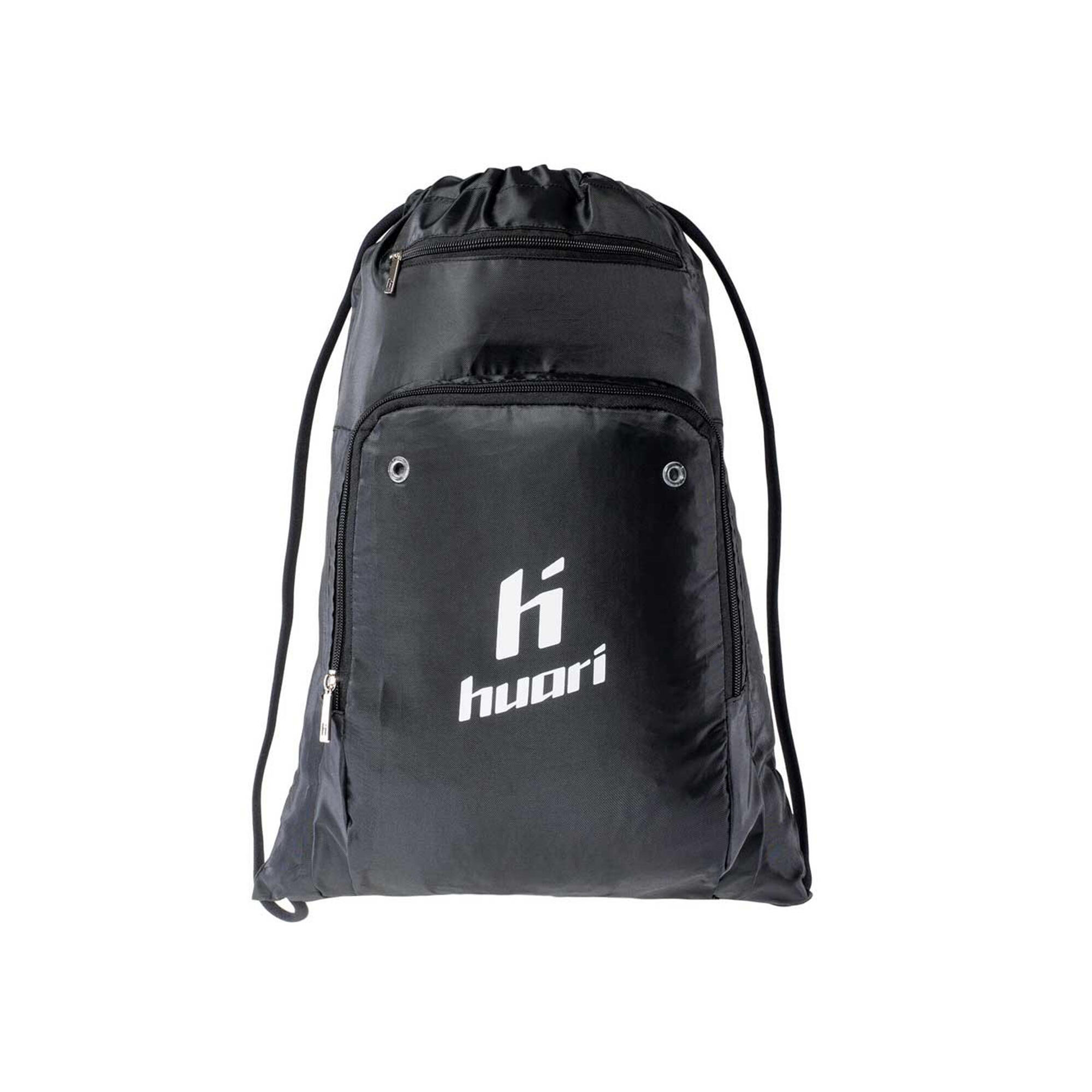 Huari - Sac À Cordon Arengis (noir) - Sac De Sport - Noir - Taille Unique - Decathlon